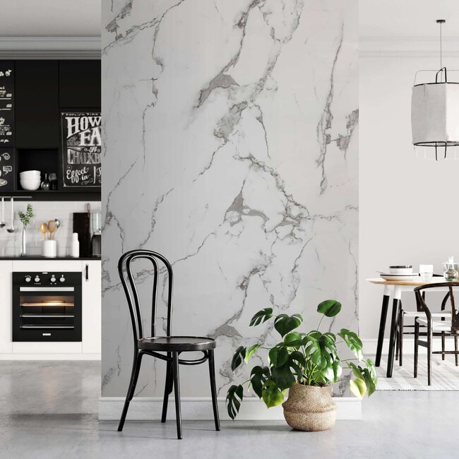 yarenza. PVC Wandpaneel Carrara Marble 122x280x0.3cm