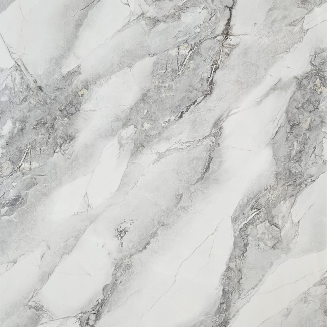 yarenza. PVC Wandpaneel White Grey 122x280x0.3cm