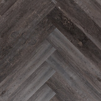 yarenza. Lux Tenebrae Visgraat Charred Black Oak Plak PVC