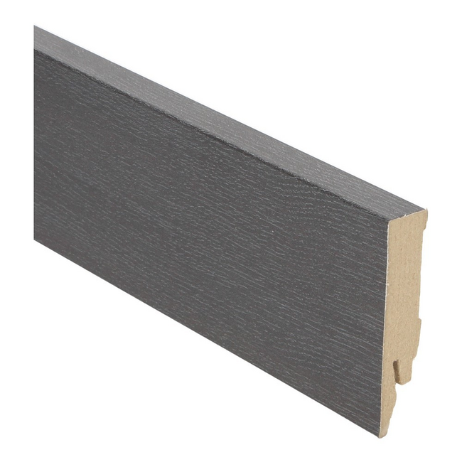 yarenza. Rechte folieplint 70x14 zwart geolied