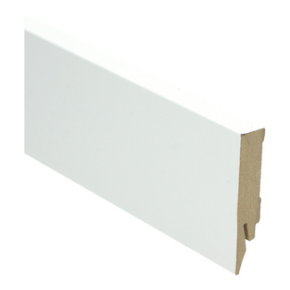 yarenza. Rechte folieplint 70x14 hoogglans wit