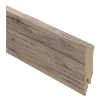 yarenza. Rechte folieplint 70x14 grenen geborsteld bruin