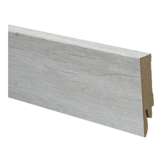 yarenza. Rechte folieplint 70x14 engelse eik lichtgrijs