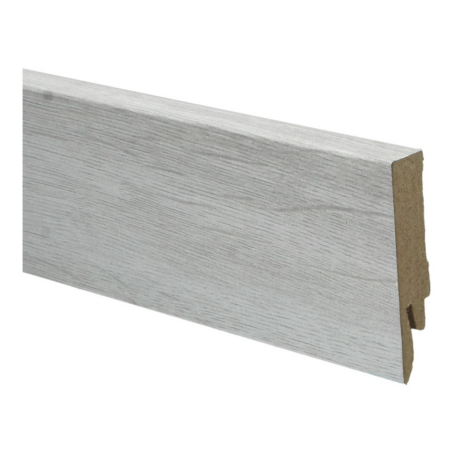 yarenza. Rechte folieplint 70x14 engelse eik lichtgrijs