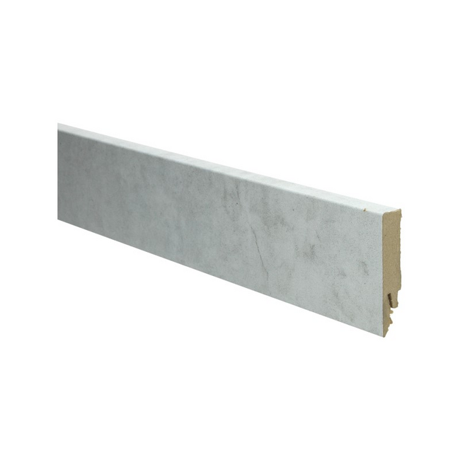 yarenza. Rechte folieplint 70x14 beton wit