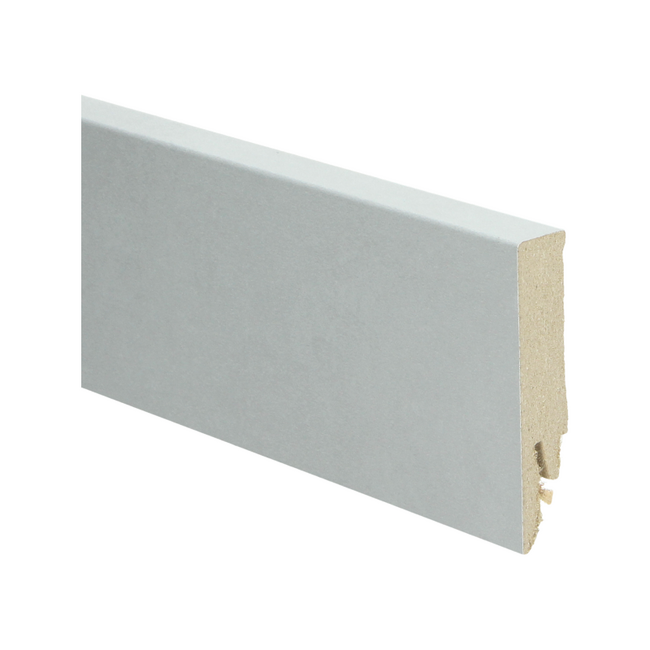 yarenza. Rechte folieplint 70x14 minimal lichtgrijs