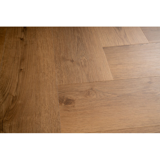 yarenza. Essence Herringbone Warm Oak Click PVC