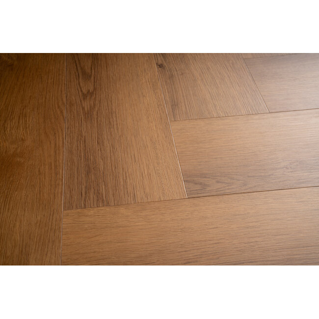 yarenza. Essence Herringbone Dark Oak Click PVC