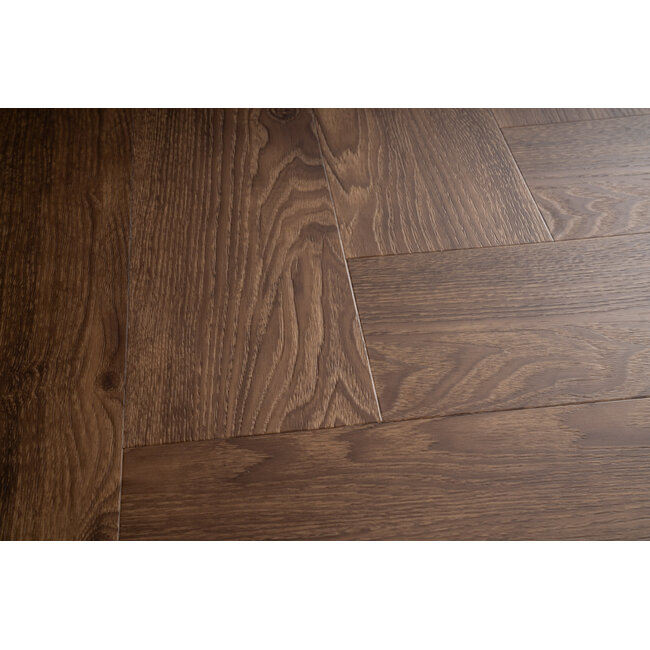 yarenza. Reverie Herringbone Dark Oak Click PVC