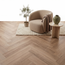 yarenza. Reverie Herringbone Light Oak Click PVC