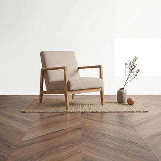 yarenza. Lux Tenebrae Chevron Dark Oak Plak PVC