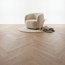 yarenza. Reverie Herringbone Beige Oak Click PVC