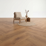 yarenza. Essence Herringbone Natural Oak Click PVC