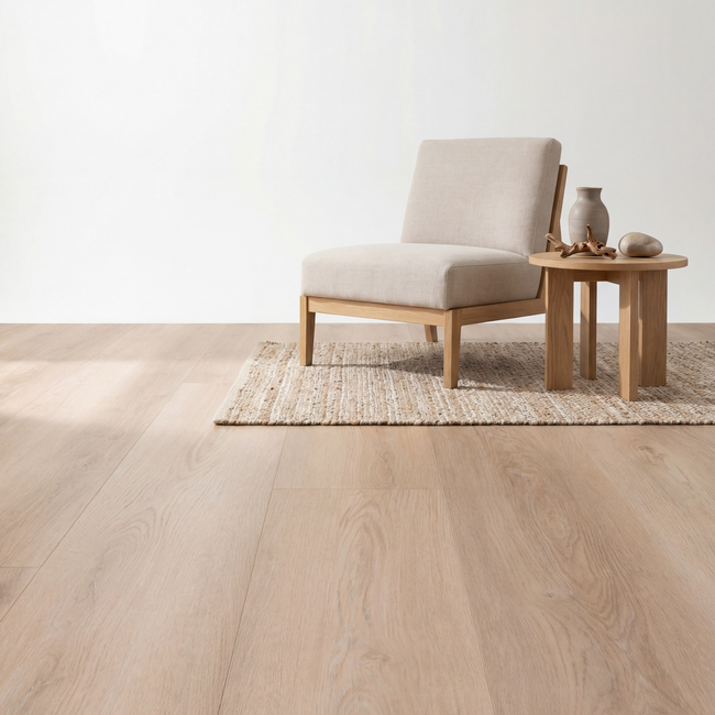 yarenza. Madera Rechte Plank White Wash Smoky Plak PVC