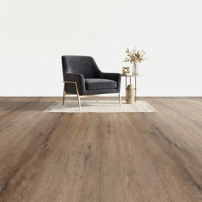 yarenza. Lux Tenebrae Rechte Plank Dark Oak Plak PVC