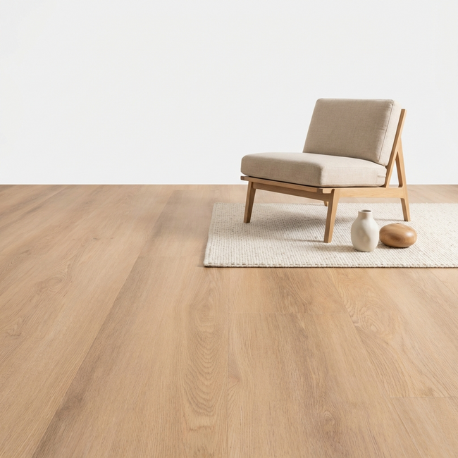 yarenza. Altessa Rechte Plank Light Oak 0.55mm Plak PVC