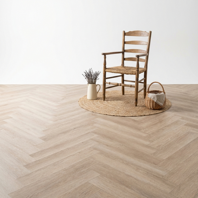 yarenza. Lux Tenebrae Visgraat Natural Oak Plak PVC