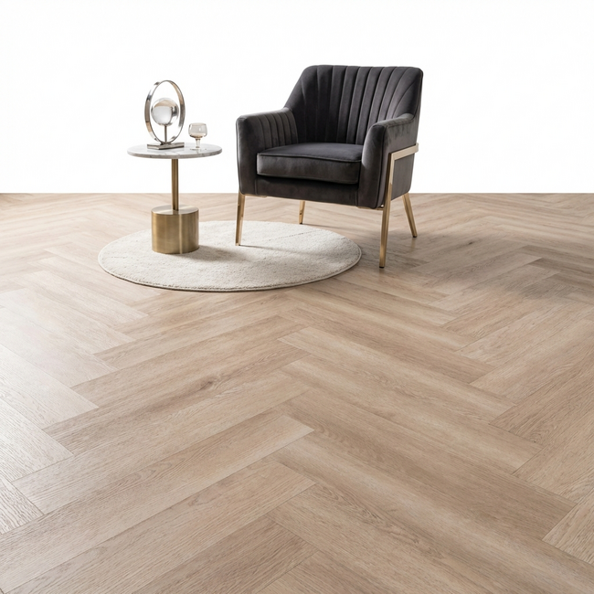 yarenza. Lux Tenebrae Visgraat Natural Oak Plak PVC