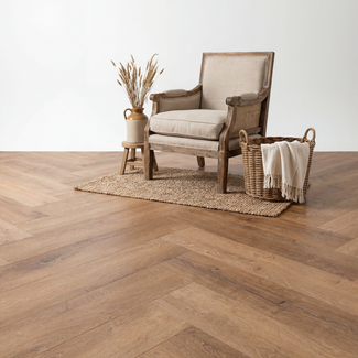 yarenza. Lux Tenebrae Visgraat Warm Oak Plak PVC