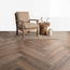yarenza. Lux Tenebrae Visgraat Dark Oak Plak PVC