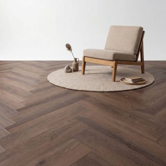 yarenza. Altessa Visgraat Brown Plak PVC