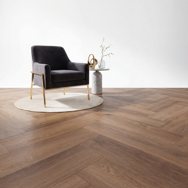 yarenza. Altessa Visgraat Roasted 0.55mm Plak PVC