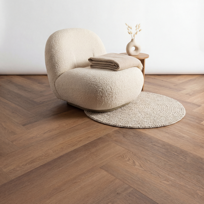 yarenza. Altessa Visgraat Roasted 0.55mm Plak PVC