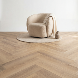 yarenza. Altessa Visgraat Beige Plak PVC