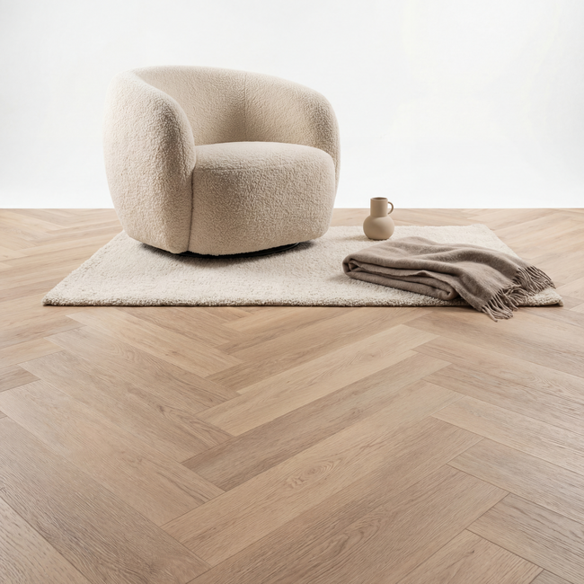 yarenza. Altessa Visgraat Natural 0.55mm Plak PVC