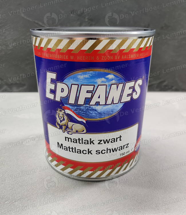 Epifanes Epifanes Matlak Zwart