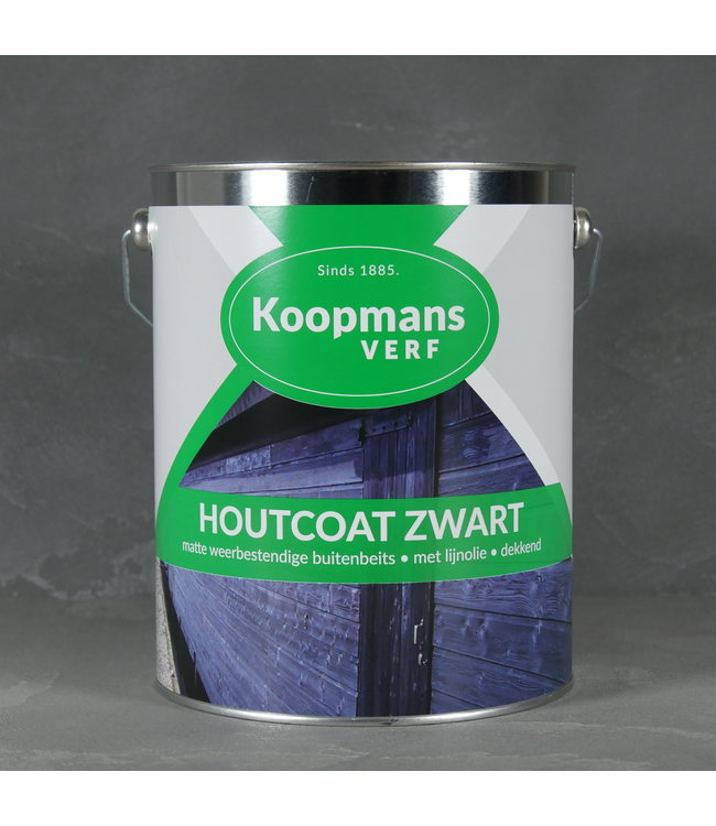 Koopmans Koopmans Houtcoat Zwart