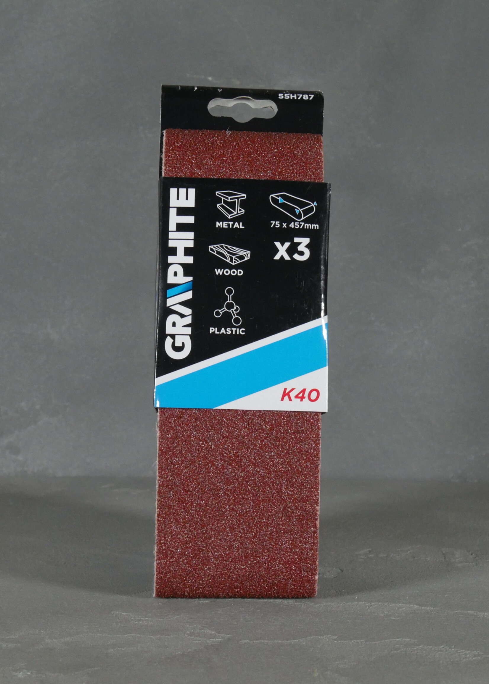 Graphite Graphite Schuurpapier 55H787 K40