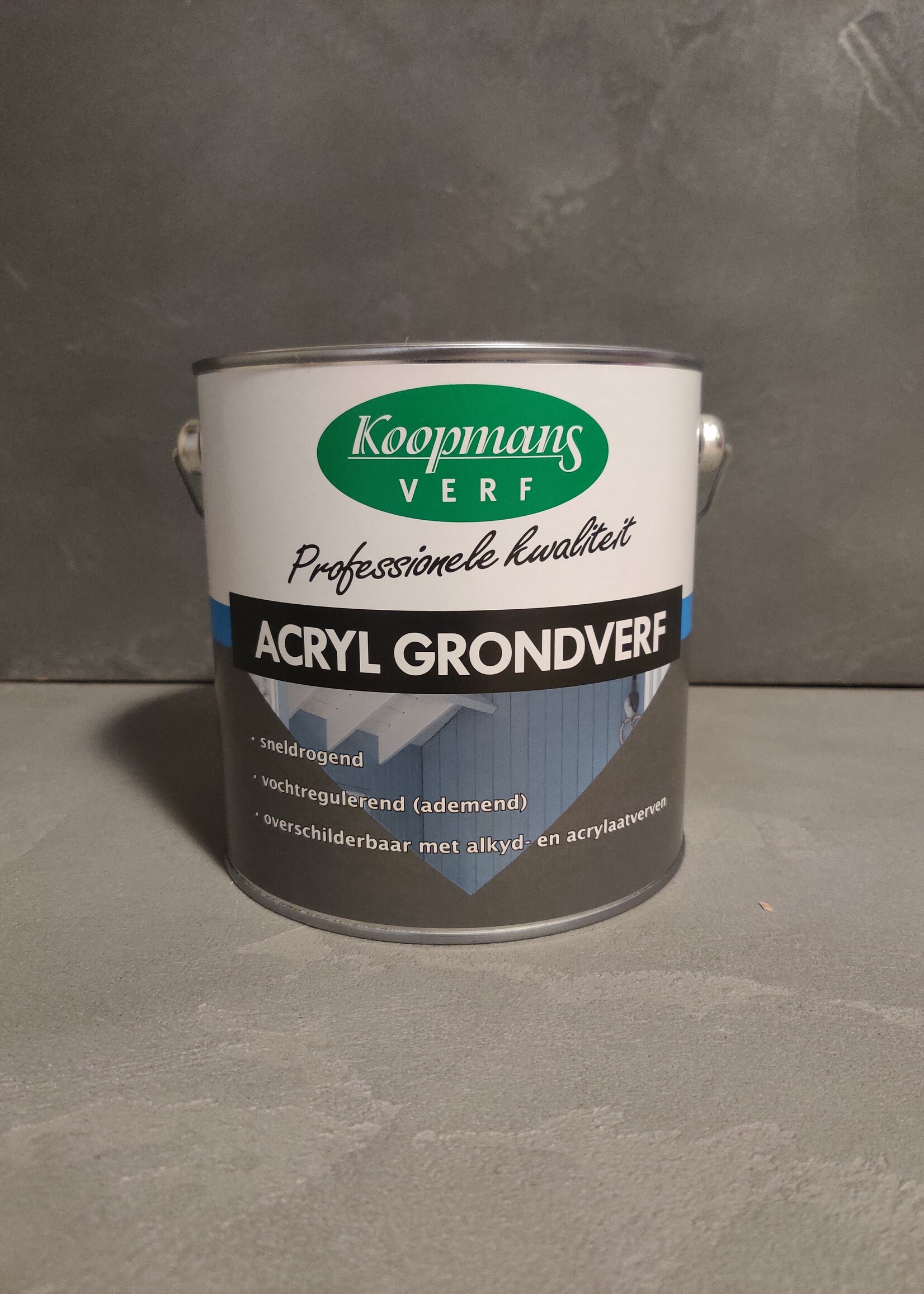 Koopmans Koopmans Acryl Grondverf Zwart