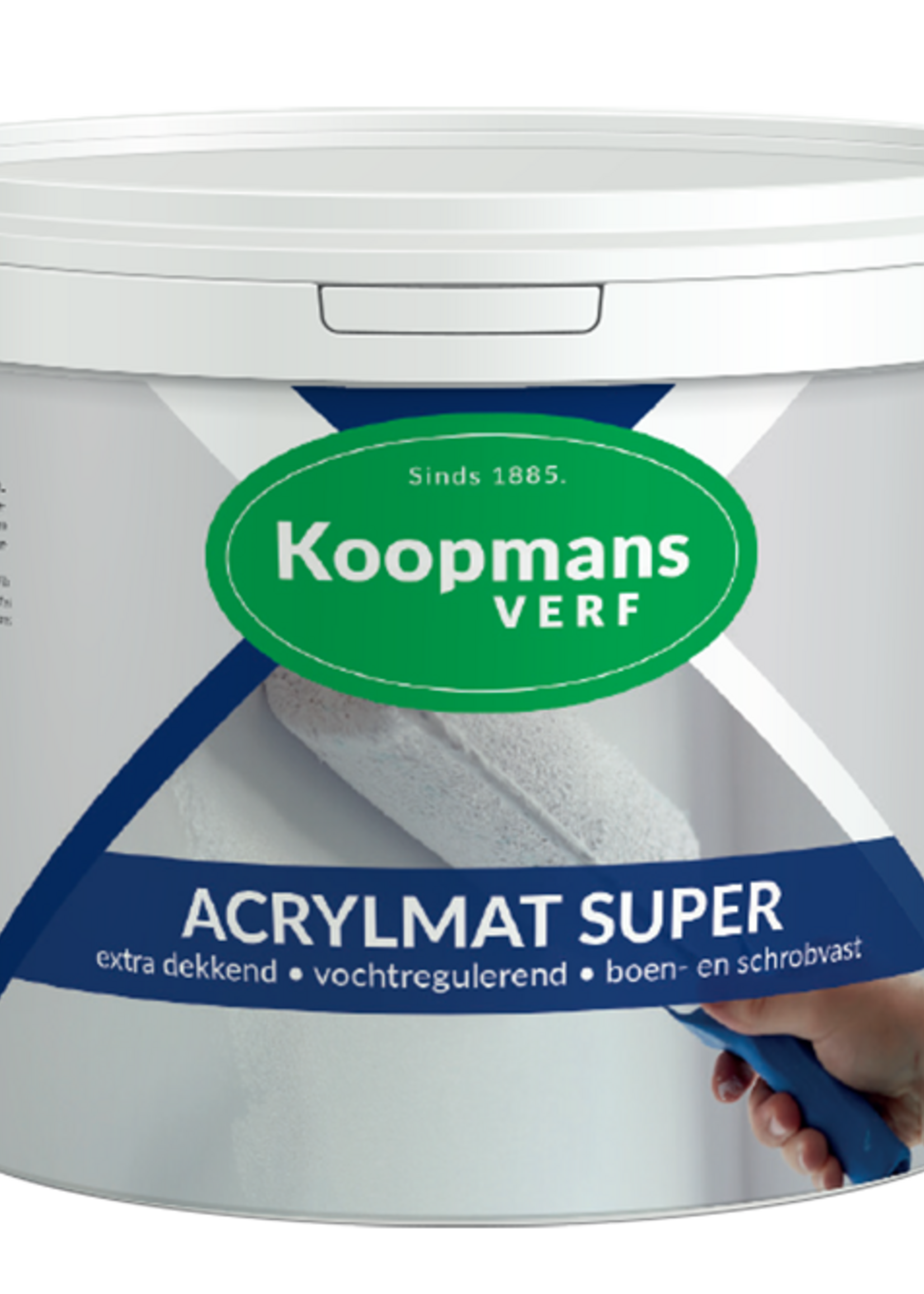 Koopmans Koopmans Acrylmat Super Zwart