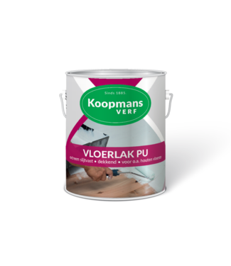 Koopmans Vloerlak PU wit 750 ml