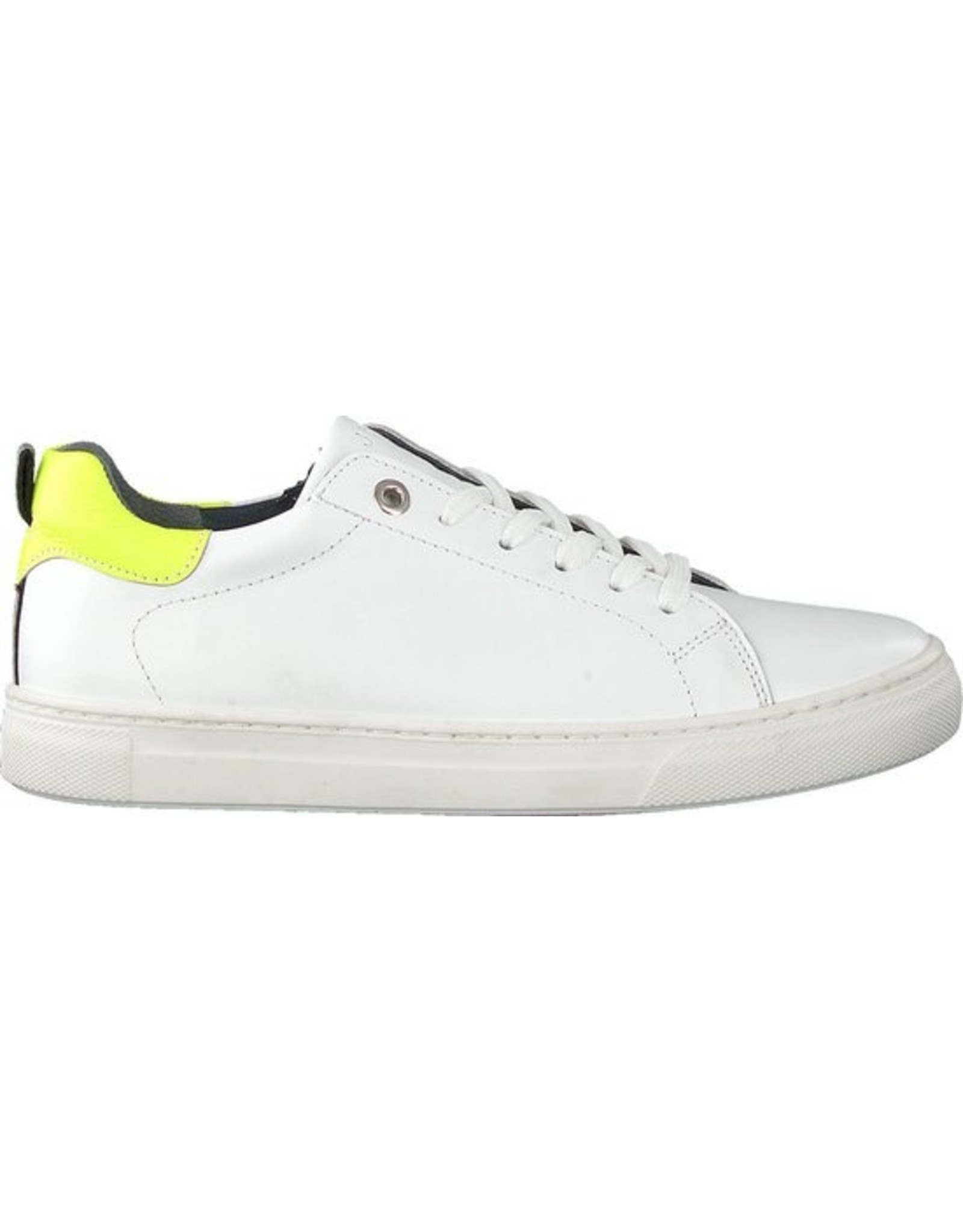 Jochie - Witte Jongens Sneaker - Den Elzen Schoenmode