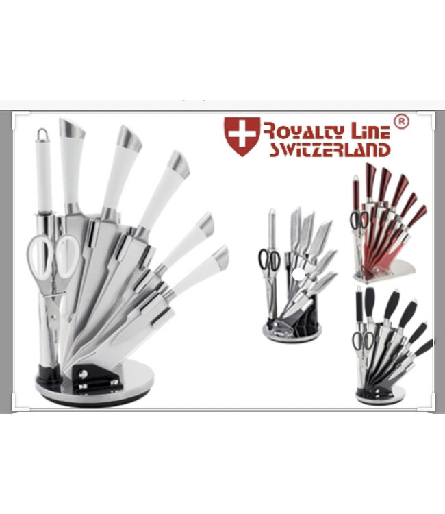 Royality line Ensemble de couteaux Royalty Line – 8 pièces dont standard