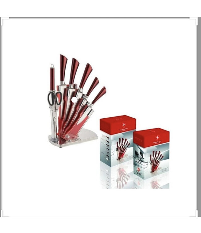 Royality line Ensemble de couteaux Royalty Line – 8 pièces dont standard