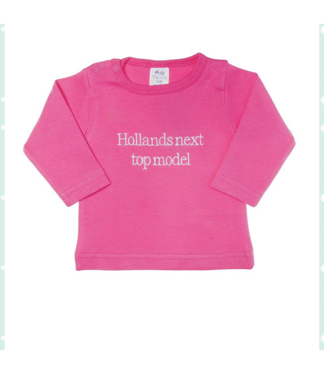 Petit villain T Shirts met tekst