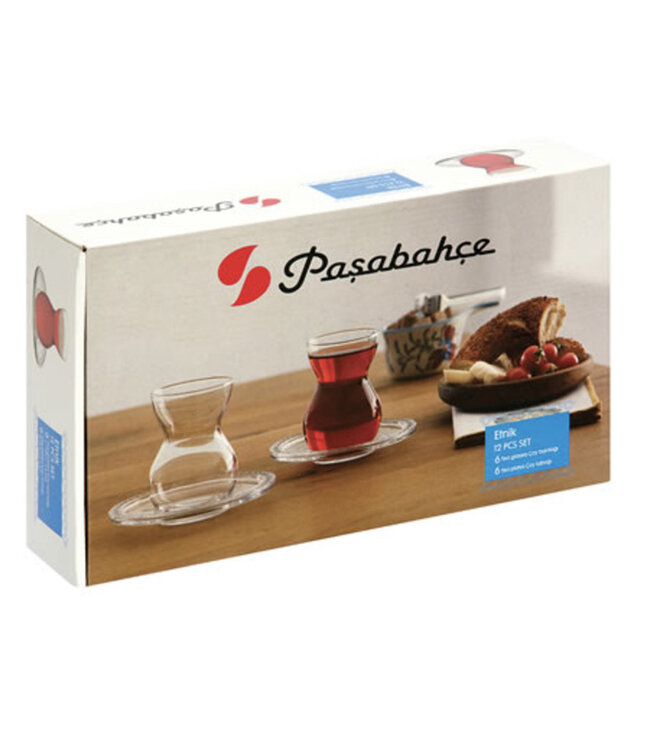 Pasabahce Turkse thee set