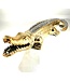 Gouden krokodil decoratie