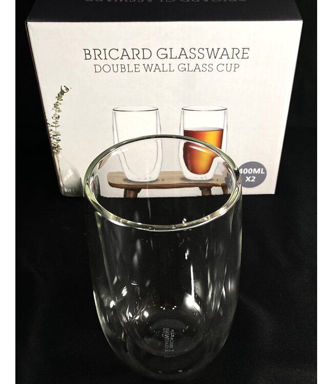 Bricard Dubbelwandige glazen beker