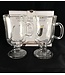 Bricard Dubbelwandige latte glass 2 stuks