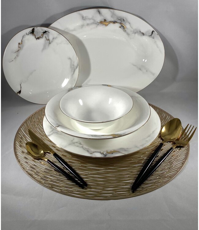 Bricard Dinner set Drancy 25 delig