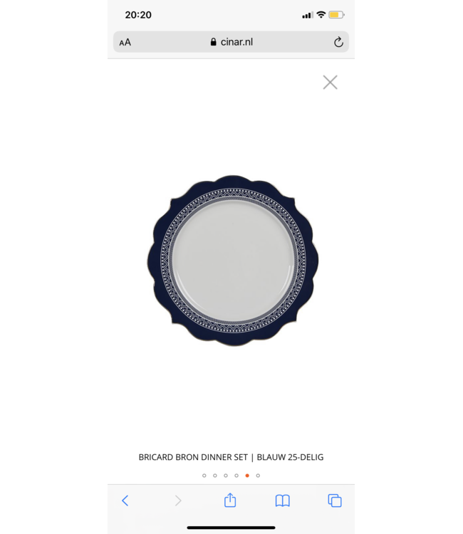 Bricard Servies set 25 delig