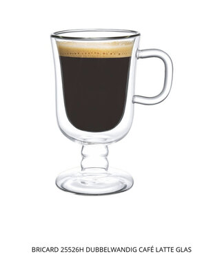 Bricard Dubbelwandige latte glass