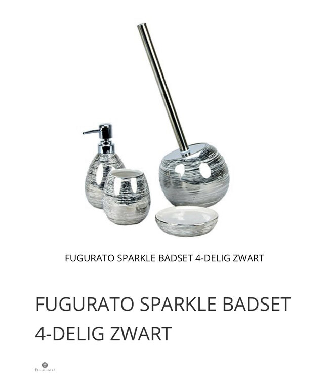 Fugurato FUGURATO SPARKLE BADSET 4-DELIG