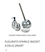 Fugurato FUGURATO SPARKLE BADSET 4-DELIG