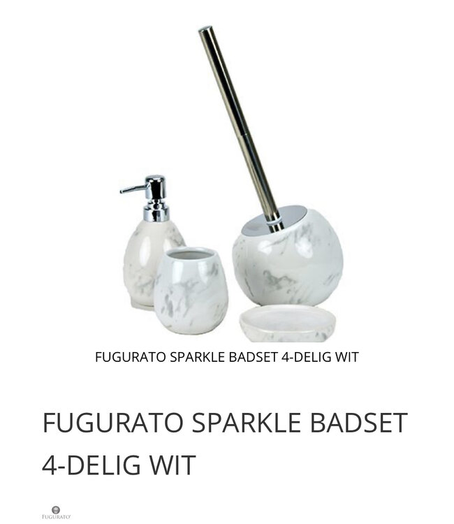Fugurato FUGURATO SPARKLE BADSET 4-DELIG