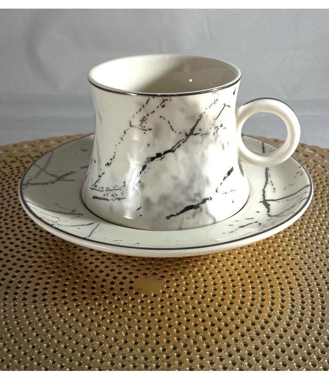 Hayal Kaffeeservice in Marmoroptik